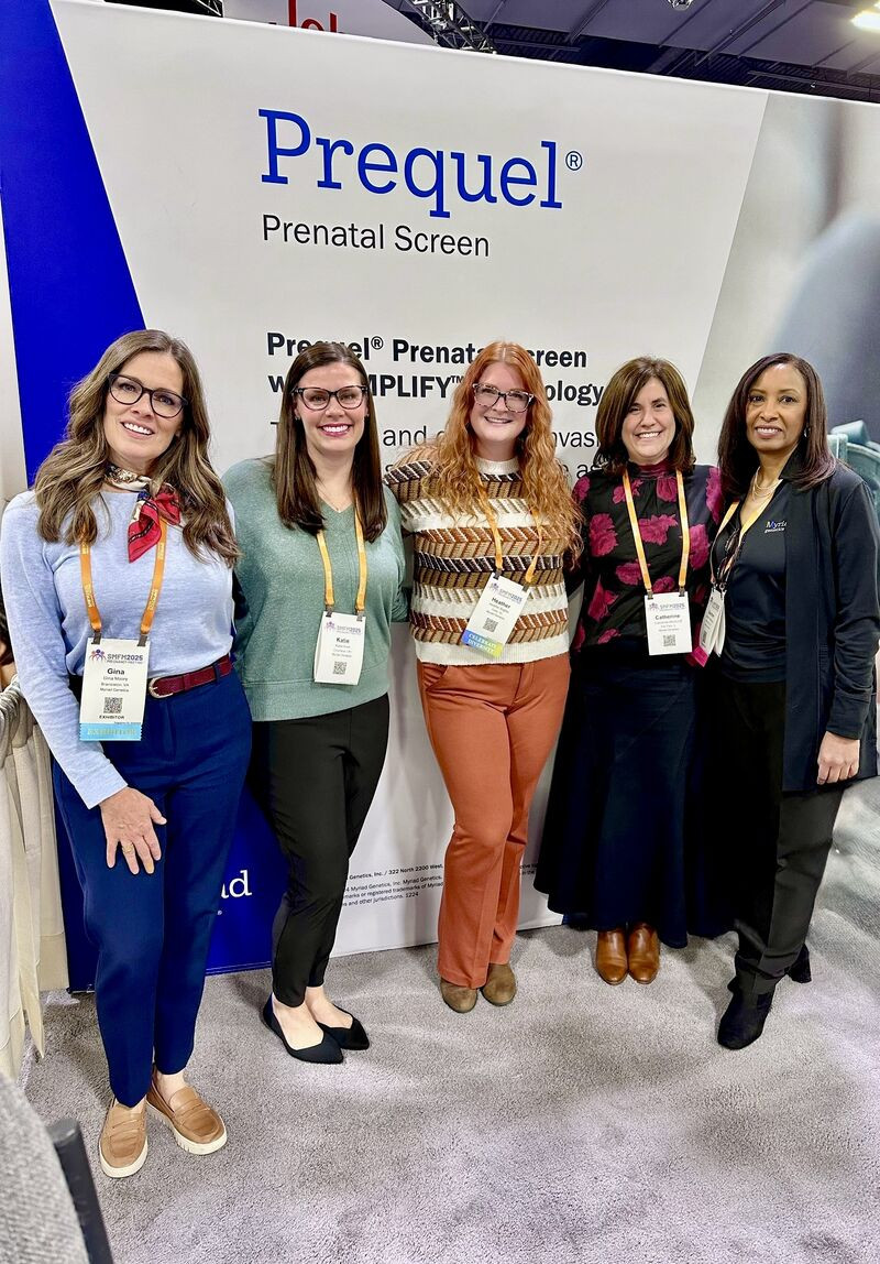 Myriad teammates at the Society for Maternal-Fetal Medicine Conference. 