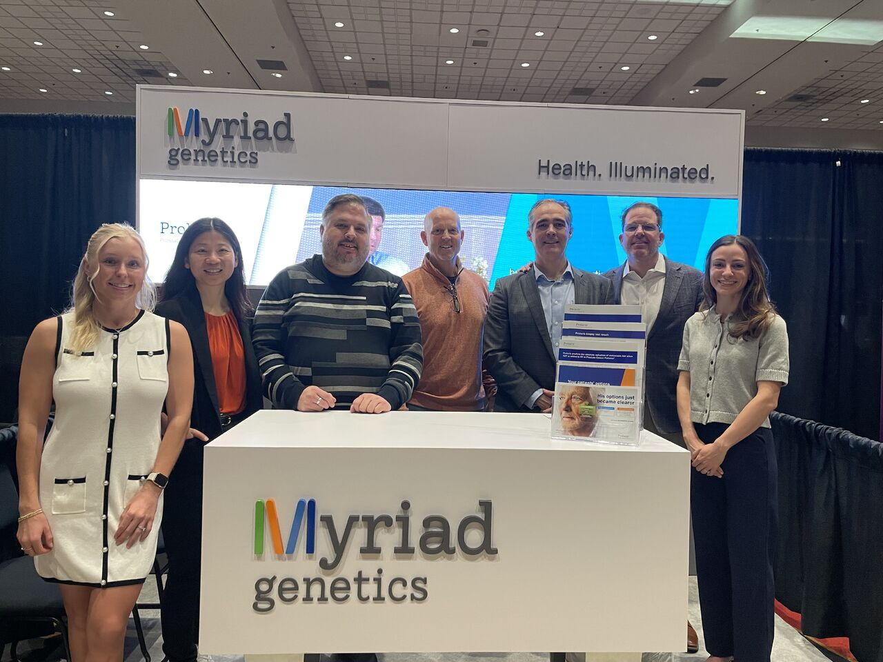 Myriad teammates at the American College of Radiation Oncology. 
